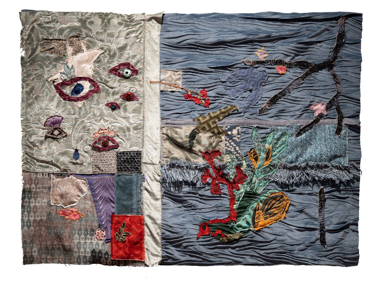 areabmilan's tweet photo. #LoredanaGalante, Intarsio, 2021. 

https://t.co/9GOulU0aKy

#areabgallery #areab #intarsi #embroidery #embroidered #sea #summer #coralli #eyes #tessuto #women #womenart #artsy #milan #artist #italianart #italianartist #fish https://t.co/eDDX10jMjb
