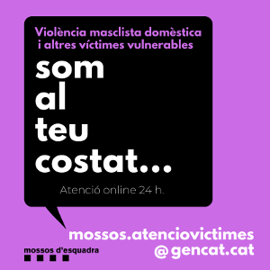 PLSantFeliu's tweet photo. Durant l'inici de setmana hem intervingut en dues violències domèstiques i de gènere. El millor servei és el PREVENTIU. Si ets víctima DENÚNCIA, si ets testimoni o sospites d'alguna persona en situació de risc o perill, no ho deixis passar i AVISA'NS trucant al 112. https://t.co/gRDZTjjaBc