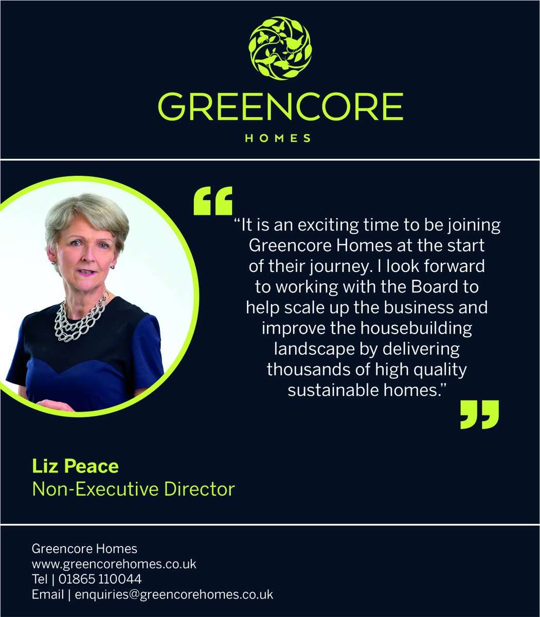 We are delighted to announce that <a href="/lizpeaceCBE/">Liz Peace</a> is joining our Board as an independent Non-Executive Director. Liz brings a wealth of experience from both the public and private sectors and her appointment will strengthen the Board’s strategic decision making and governance.