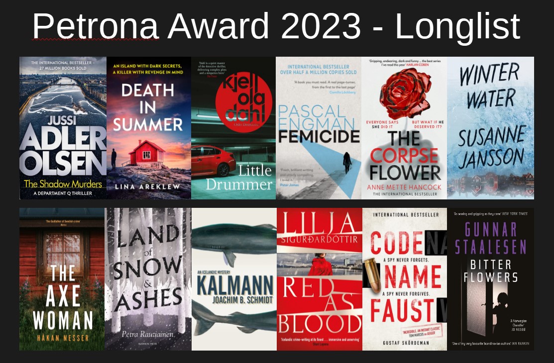 Karen Meek 📚🐾☕🎬🌱 (@eurocrime) on Twitter photo EC: Congratulations to #PetronaAward Longlistees: <a href="/jussiadlerolsen/">Jussi Adler-Olsen</a> #williamfrost <a href="/quercus/">Nole</a>; #linaareklew #tarafchace <a href="/canelo_co/">Canelo</a>; @ko_dahl #donbartlett <a href="/OrendaBooks/">Karen Sullivan 🇺🇦🇨🇦🇬🇧</a>; <a href="/pascalengman/">Pascal Engman</a> <a href="/swedish_english/">Michael Gallagher</a> @Legend_Times_; <a href="/hancock_mette/">Anne Mette Hancock</a> #tarafchace <a href="/_SwiftPress/">Swift Press</a> 1 of 3 EC: Congratulations to #PetronaAward Longlistees: <a href="/jussiadlerolsen/">Jussi Adler-Olsen</a> #williamfrost <a href="/quercus/">Nole</a>; #linaareklew #tarafchace <a href="/canelo_co/">Canelo</a>; @ko_dahl #donbartlett <a href="/OrendaBooks/">Karen Sullivan 🇺🇦🇨🇦🇬🇧</a>; <a href="/pascalengman/">Pascal Engman</a> <a href="/swedish_english/">Michael Gallagher</a> @Legend_Times_; <a href="/hancock_mette/">Anne Mette Hancock</a> #tarafchace <a href="/_SwiftPress/">Swift Press</a> 1 of 3