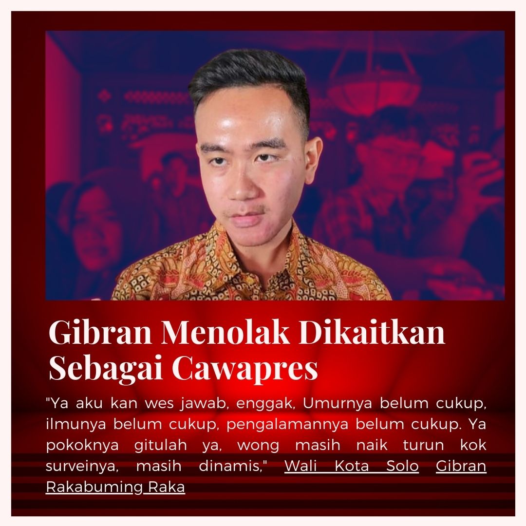 bintangislad's tweet photo. gibran menolak jadi cawapres prabowo
 #gibran #tolakprabowo #walikotasolo https://t.co/yBNBcM1f3B