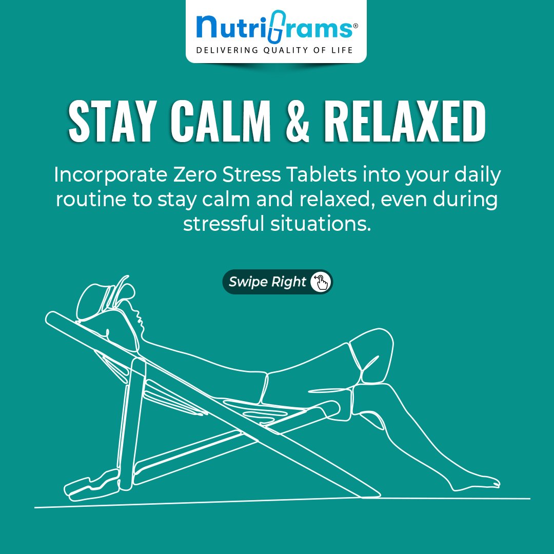 nutrigrams's tweet photo. 🌼 The Art of Relaxation: Zero Stress Tips 🌼
😃 Regulate mood swings naturally. Experience positive vibes. 
😴 Enhance sleep quality. Wake up refreshed and revitalized. 
💚 Prioritize mental well-being. 
Order Now: https://t.co/nmnpOqQkqD
#ZeroStress #MoodBoost #StressRelief https://t.co/52szTGMf2P