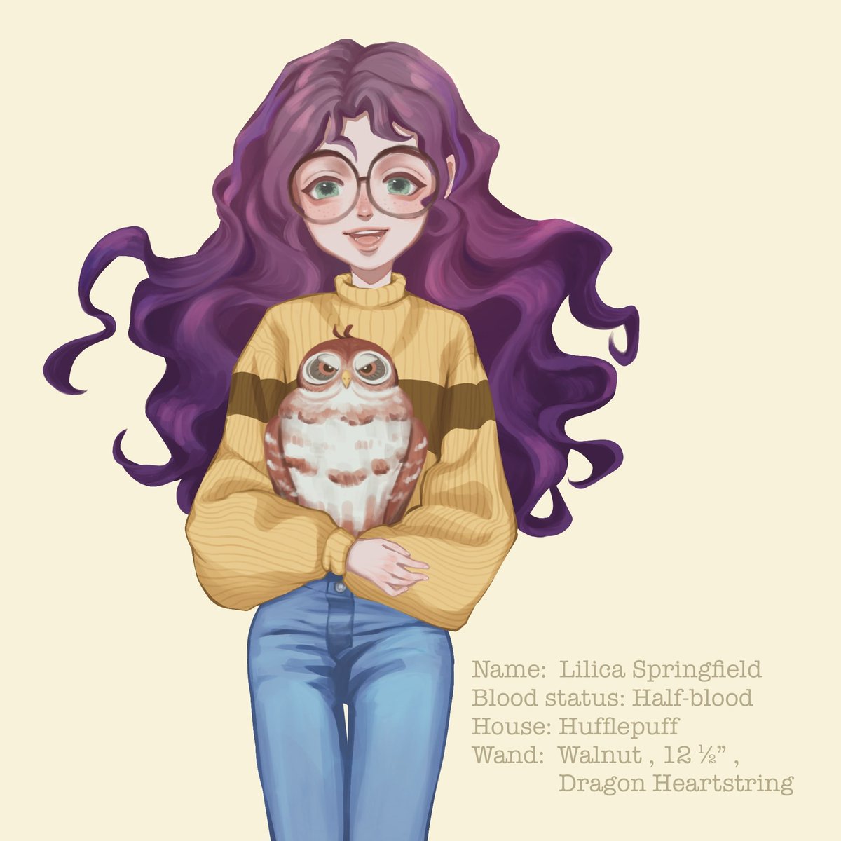 My oc, Lilica Springfield💛🦡
#MagicAwakened #oc