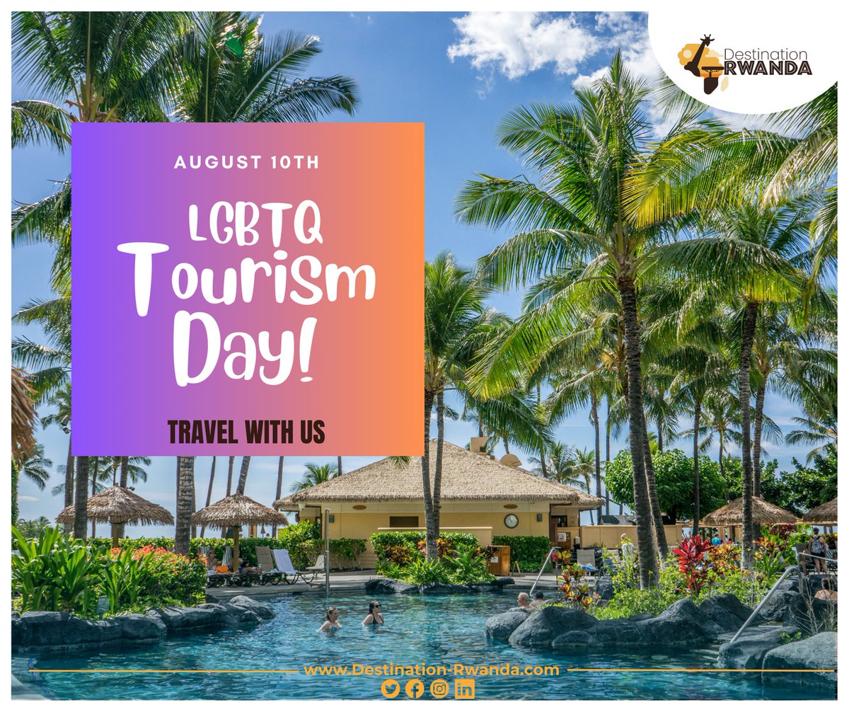 DestnRwanda's tweet photo. 🌈 Embrace Diversity, Explore Unity! 🌍 Join us on a journey of love, acceptance, and unforgettable adventures. Happy LGBTQ+ Tourism Day! 🏳️‍🌈❤️ #TravelWithPride #LGBTQTourismDay #InclusiveAdventures
#destinationrwanda #visitrwanda https://t.co/BS8g9i1ckc