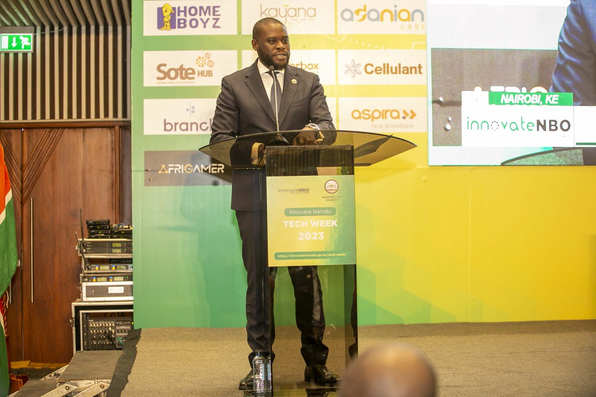MpostKE's tweet image. &quot;Thrilled  by the boundless innovation showcased on the first day of #InnovateNairobi2023 . Looking forward to even more game-changing ideas and collaborative breakthroughs in the days to come.Our CEO Twahir Mohammed was present . #TechWeek2023 #FutureOfTech&quot; #MPOst Dial *631#