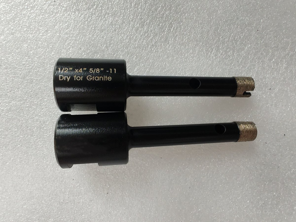 JaneLi30166037's tweet image. Core bits for granite.
Dry usage
#corebits #diamondtools #drillholes
#DiamondCoreBit #stonecutting #marblecutting
#holesaw #DiamondDrillBit #drilling #DrillBits
#diamondcoredrillbit #coredrillbit #drillingtools
#pezzifondamentali #utensilidiamantati #DiamondCoreBit