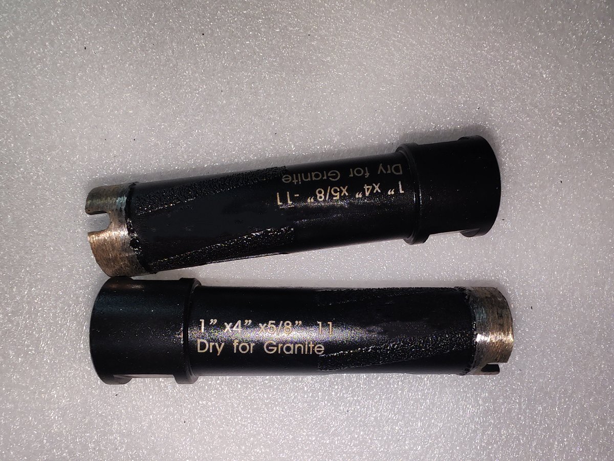 JaneLi30166037's tweet image. Core bits for granite.
Dry usage
#corebits #diamondtools #drillholes
#DiamondCoreBit #stonecutting #marblecutting
#holesaw #DiamondDrillBit #drilling #DrillBits
#diamondcoredrillbit #coredrillbit #drillingtools
#pezzifondamentali #utensilidiamantati #DiamondCoreBit