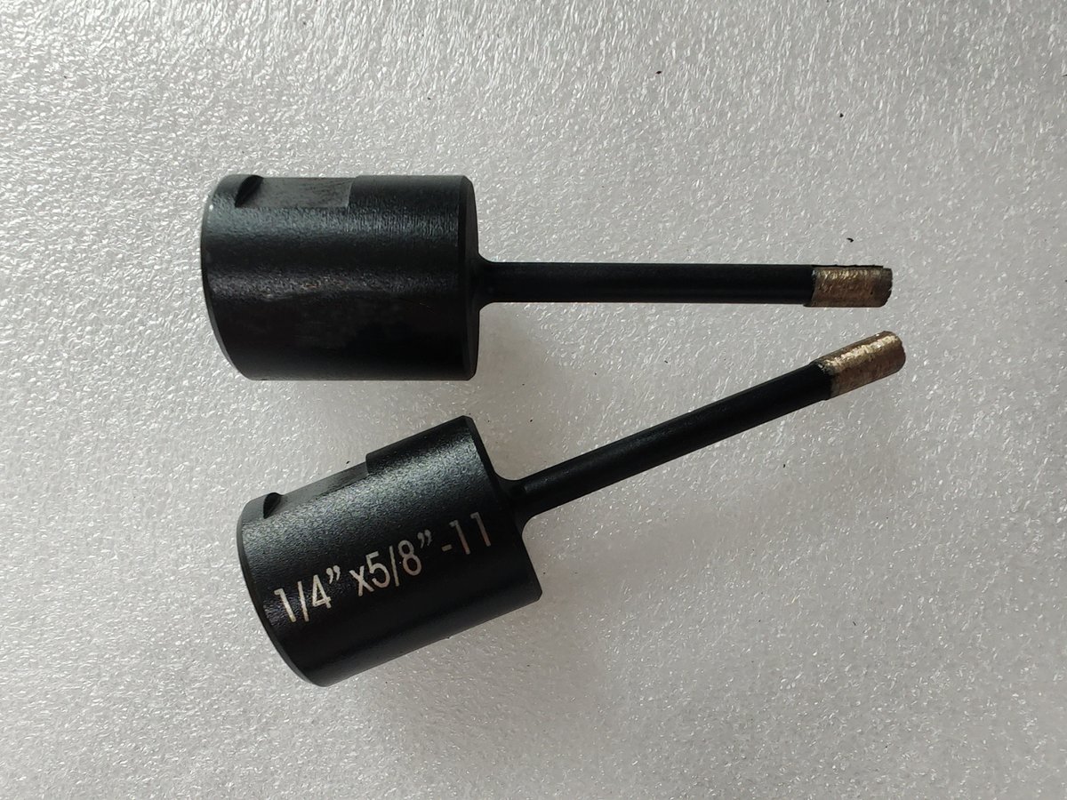 JaneLi30166037's tweet image. Core bits for granite.
Dry usage
#corebits #diamondtools #drillholes
#DiamondCoreBit #stonecutting #marblecutting
#holesaw #DiamondDrillBit #drilling #DrillBits
#diamondcoredrillbit #coredrillbit #drillingtools
#pezzifondamentali #utensilidiamantati #DiamondCoreBit