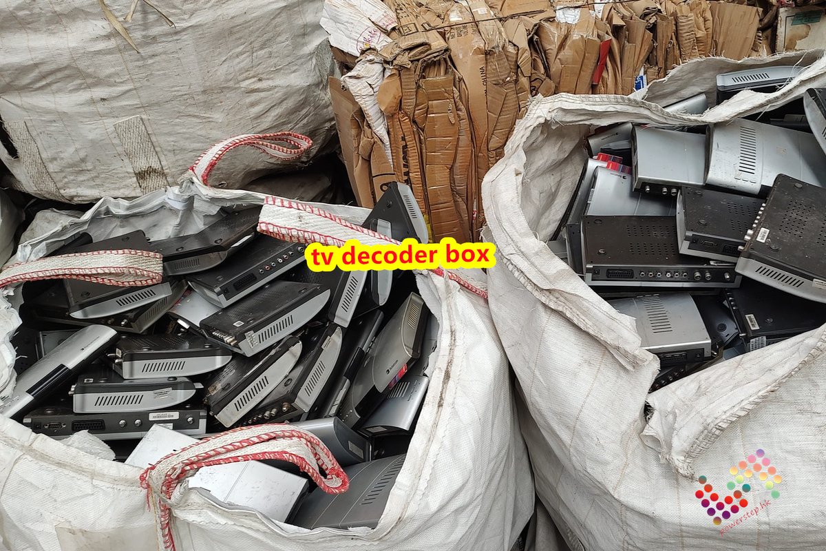 PowerStepHK's tweet photo. tv decoder box scrap-we https://t.co/3kUhnpSX6W are in big valum of enquiry every month,if you have any stock pls contact via whatsapp +85260669186 / wechat +8613923192733 / mail: vdbswa@gmail.com
#scrapmetal #scrapmetalrecycling #scrapyard  #scrapdealers #metalrecycling #metals https://t.co/Cgbt2laWsV