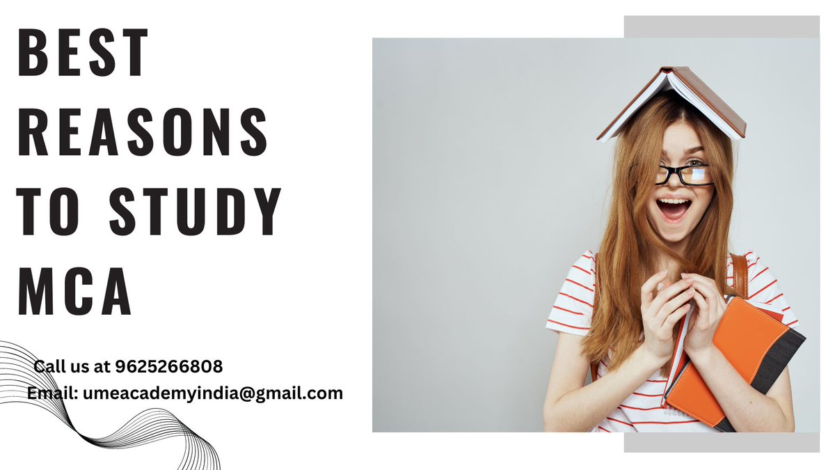 mayuriv798's tweet image. Best Reasons to Study MCA

Explore the fascinating field of computer applications with our all-inclusive guide, &quot;Best Reasons to Study MCA&quot;. 
Contact us today
Call us at 9625266808
Email: umeacademyindia@gmail.com
Website: umeacademy.com/latest-article… 
#onlinemcaprogram
#Barbie