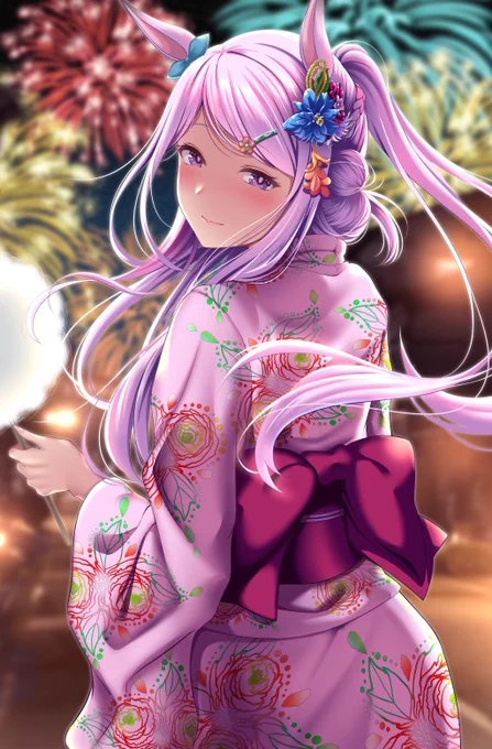 マックイーンと夏祭り #ウマ娘