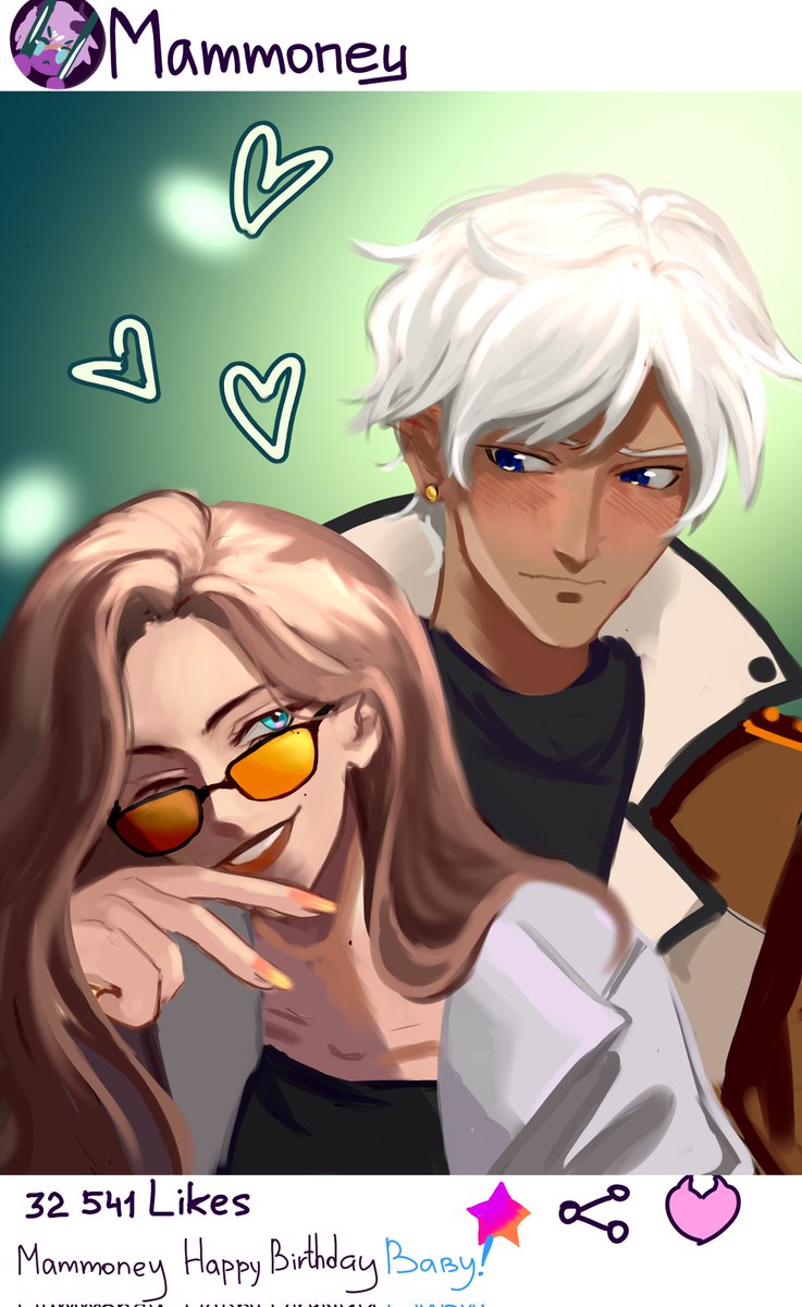 Nochnoy_Chaek's tweet photo. it's been a difficult month for me, but now it's time to come back! Arts that I drew for my friends during this time
#obeyme #obeymefanart #ObeyMeNightbringer #obeymemc #obeymeSolomon #obeymeMephistopheles #obeymeLucifer #obeymeMammon https://t.co/G17OMU7ufE