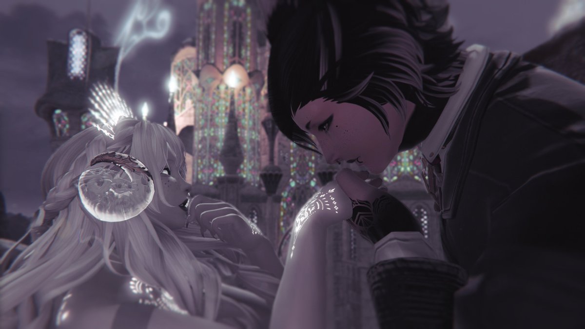 We did it quietly, alt to alt, but it was still so cute.
#GPOSERS | #Viera #Aura | #FFXIVScreenshots | #Eternalbonding