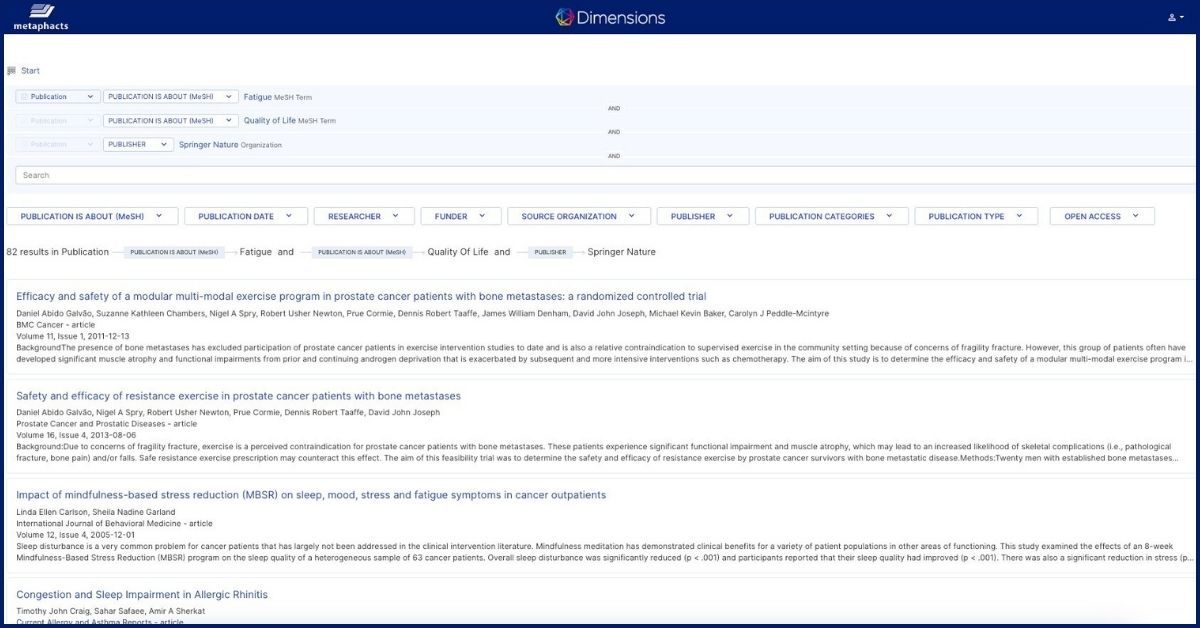 metaphacts's tweet photo. ⭐️Introducing Next-Generation #SemanticSearch as part of our recent #metaphactory #release!
Combining all #search paradigms into an all-encompassing UI, Next-Gen Search offers enhanced flexibility & precision for a seamless search experience.
More info-->https://t.co/ZY652iRvPp https://t.co/4vwjAMUFQu