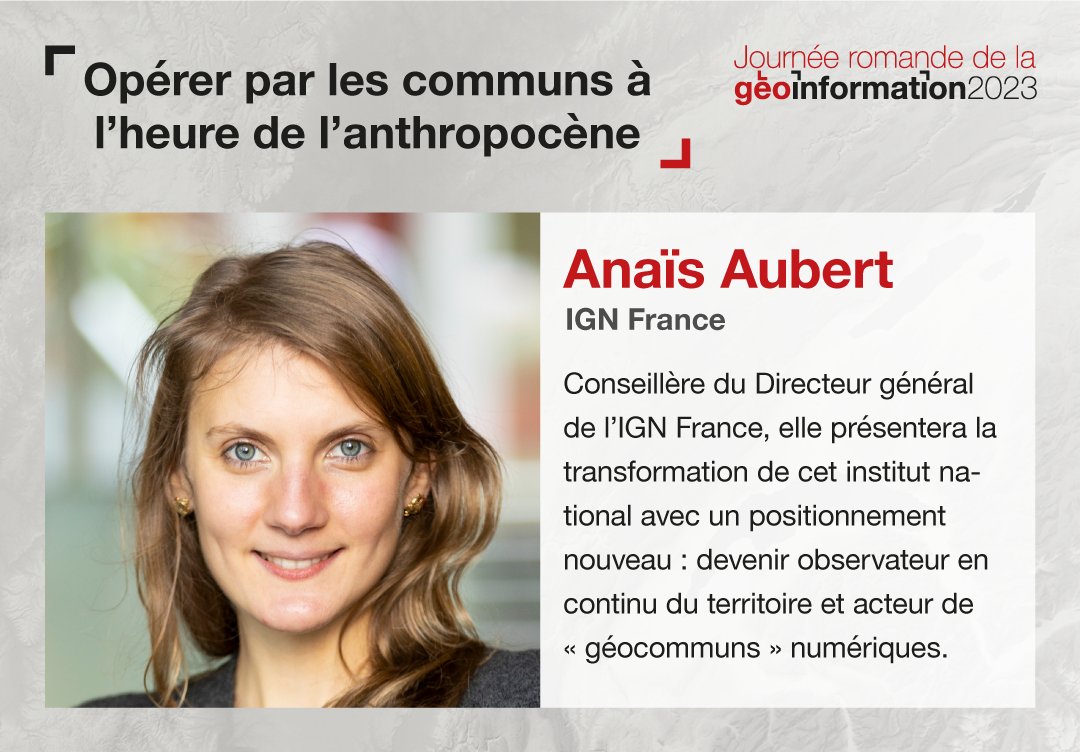 Journée romande de la géoinformation tweet media