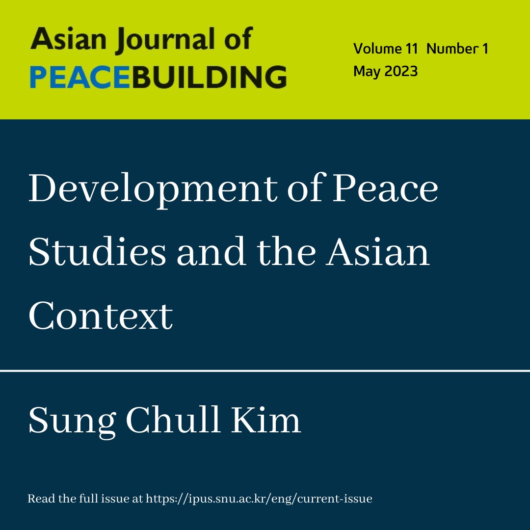 SNUIPUS's tweet photo. In Sung Chull Kim's introductory article for the newest edition of the AJP.

https://t.co/2mmd9KElsH https://t.co/sqRhbfIcGx