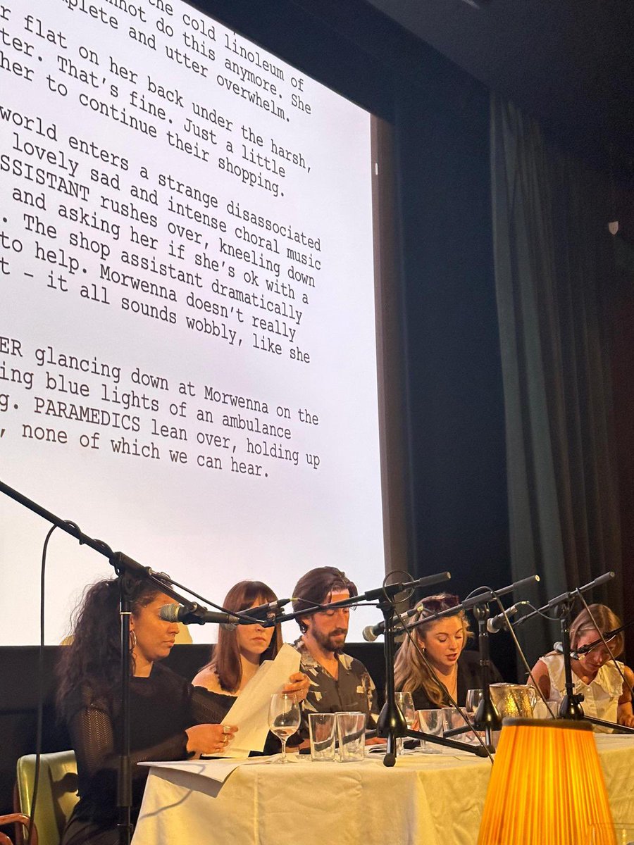 olivia_nixon's tweet image. End of July’s #ScriptedHotSeat ✔️ at 76 Dean St - fab new writing, amazing actors and such a joy to chat to #AndyWolton creator and writer of @AppleTV’s #Trying and leading lady mega babe @esthervonsmith