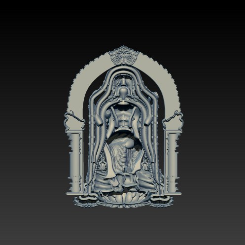 pridiphazra's tweet photo. Hanuman murti with moutain 3D model using Jewlery designer. #Indian 
https://t.co/VJ7qsEw2ph https://t.co/3qFVLth1J8