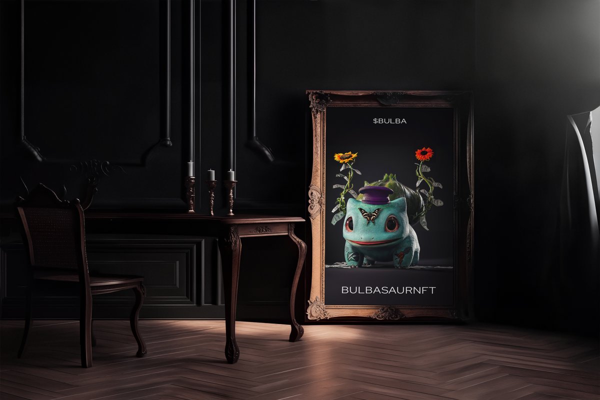 SaurtikX's tweet photo. 👁️Place the BULBASAUR NFT frame anywhere in your home and it will officially become the coolest mattress on the block!👀 
 #NFTcollector #BULBA #BulbasaurNFT https://t.co/2AZcff8uXr
