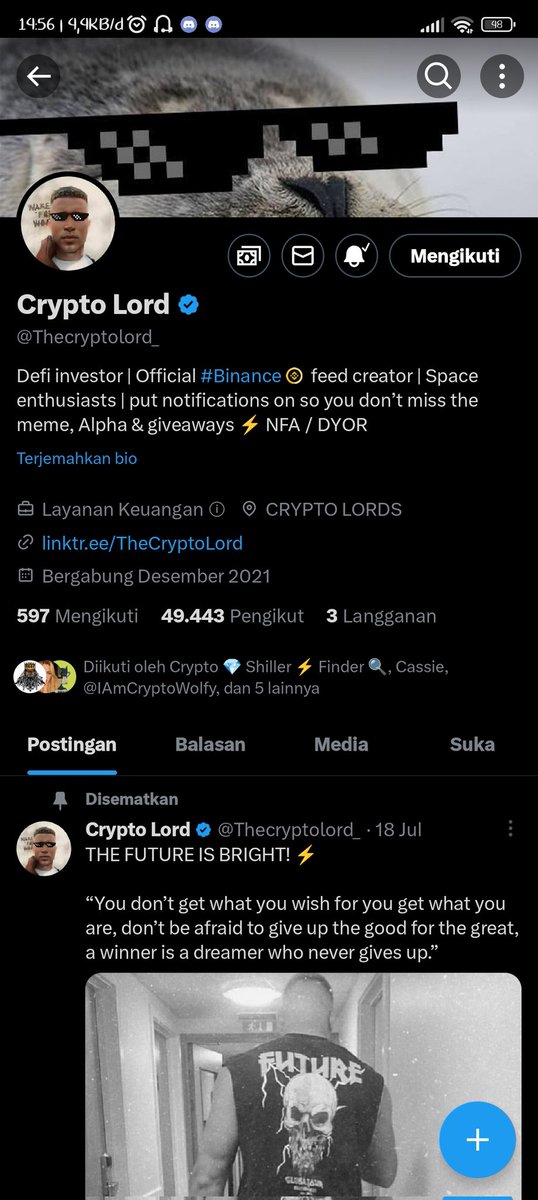 IputYodas's tweet photo. @misscaslovely @Thecryptolord_ Done 👍 https://t.co/dCgezvT0fV