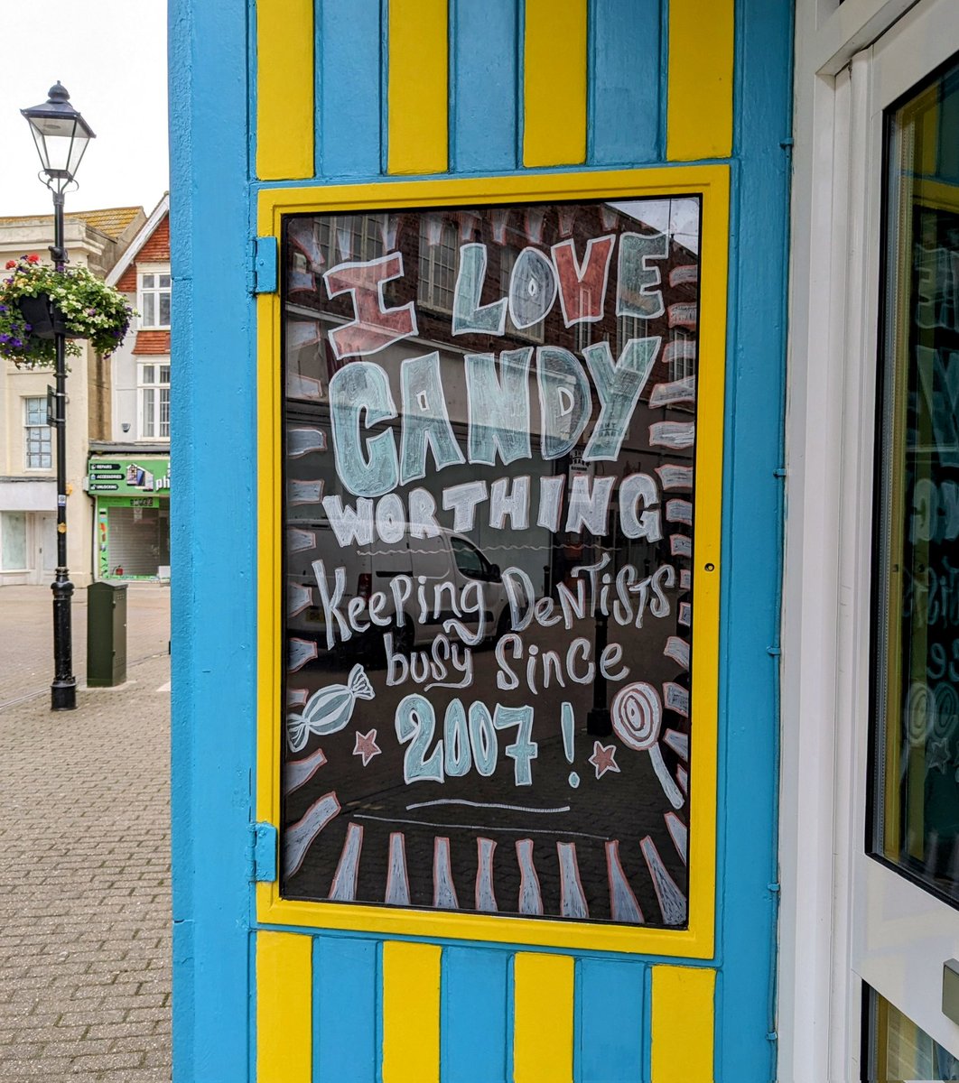 If you can get a Dentist that is 🙃😁 #ILoveCandy 💕 #Worthing