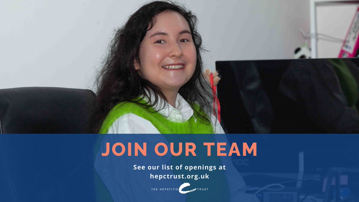 Come and work for us!  We're currently recruiting for roles in:

🟣Eastern England 
🟣Kent
🟣North Yorkshire
🟣Leicester
🟣Airedale

Find out more: hepctrust.org.uk/about/jobs/