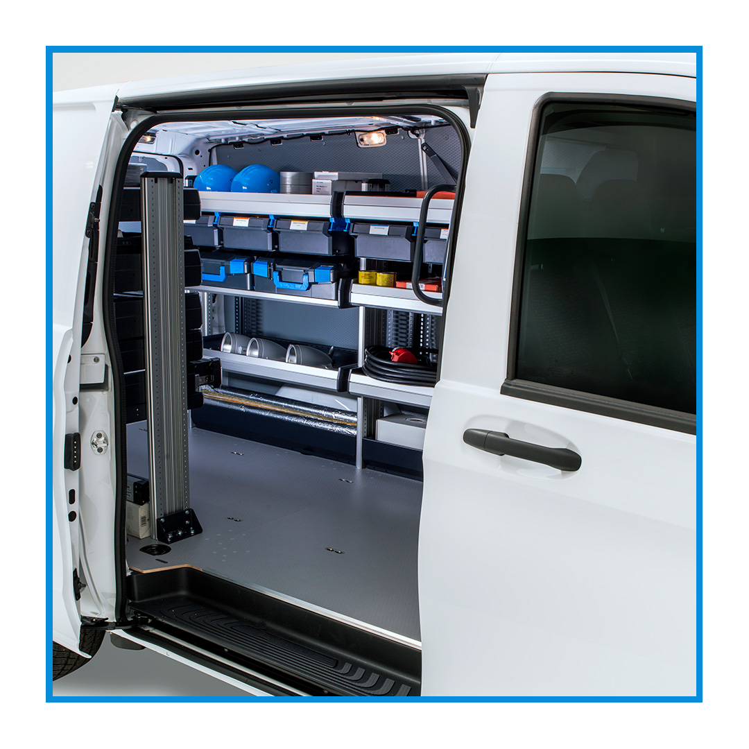 💥 Experience the perfect symbiosis of precise engineering and first-class design 🔝

🔧 With the Sortimo SR5, your Mercedes Vito becomes the epitome of efficiency. Every tool and every part has its own place, so you can concentrate fully on your work - without compromise.