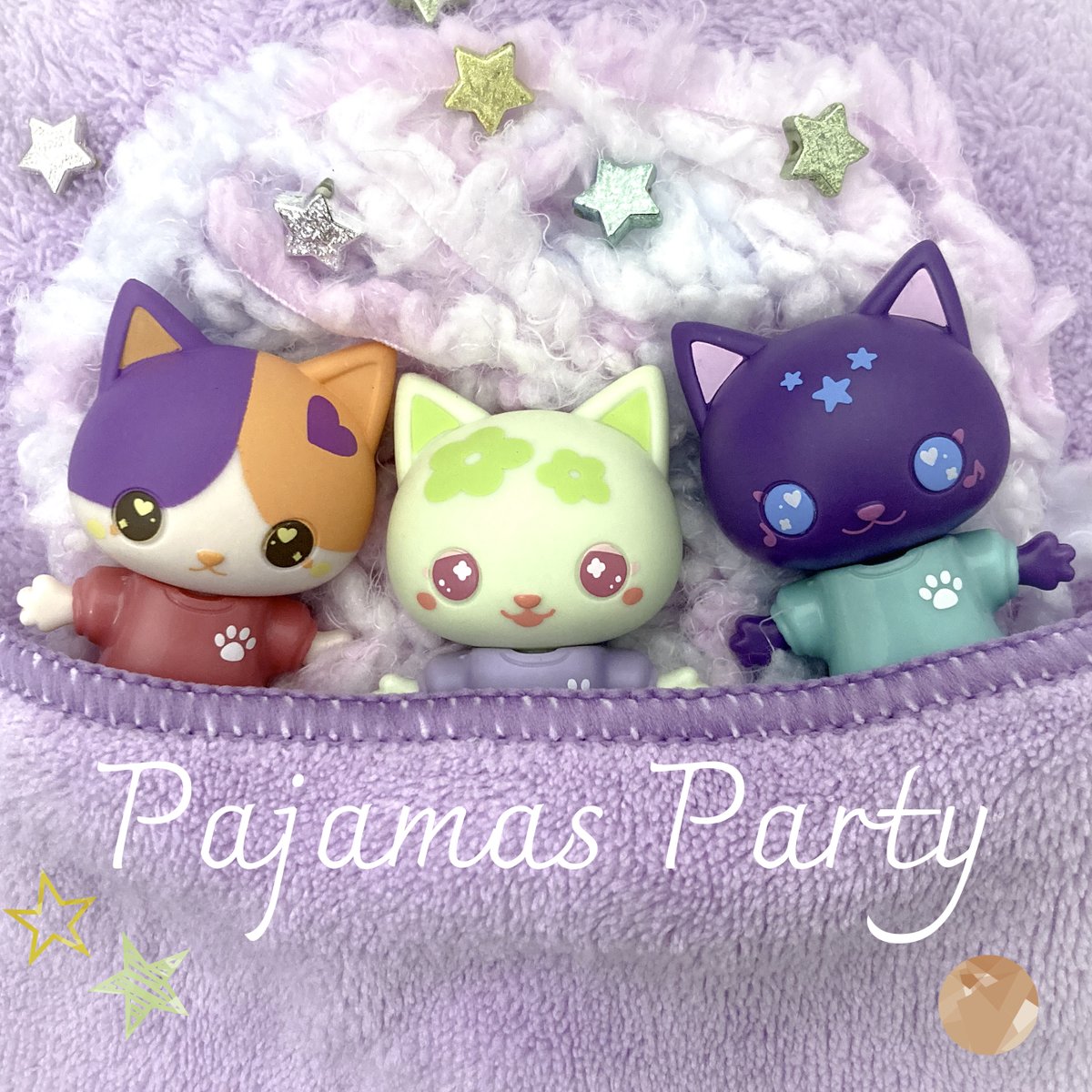 MegaHouse_toy's tweet photo. きょうは おとまりかい
パジャマパーティ たのしいな
#スナップフレンズ #SNAPFRIENDS #ねこ #パジャマパーティ https://t.co/89ZYMfHDLV