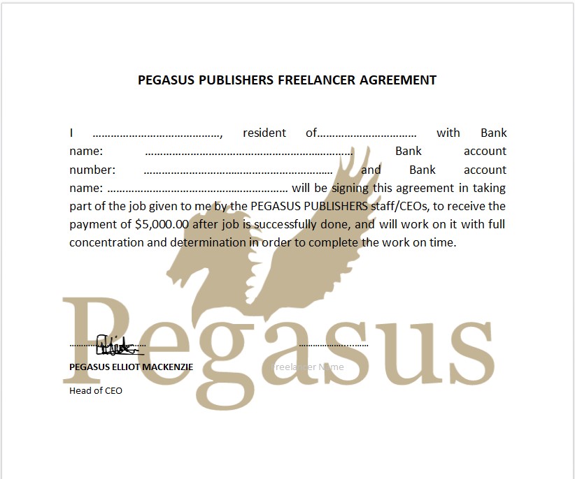 pegasuspublish's tweet image. PSA REGARDING A RECENT SCAM: Scammers are claiming to be affiliated with Pegasus and offering fake "freelance work". Please see the attached images for more information. 

#scamawareness #publishingindustry #publishing #scammers #phishingawareness