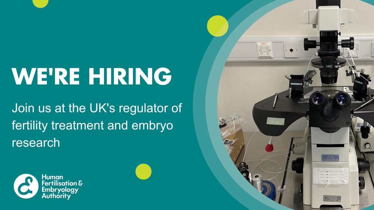 Human Fertilisation & Embryology Authority (HFEA) tweet media