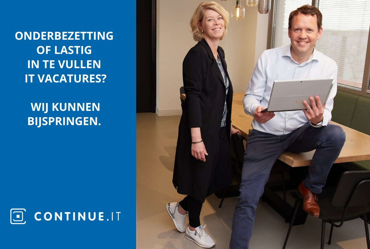 We helpen diverse organisaties met de tijdelijke of periodieke inzet van bijvoorbeeld een servicedeskmedewerker, systeem- of netwerkbeheerder. Of het nu gaat om dagen of maanden, wij zorgen voor de juiste persoon op de juiste plaats.
Check 👉 buff.ly/3KlxiHB