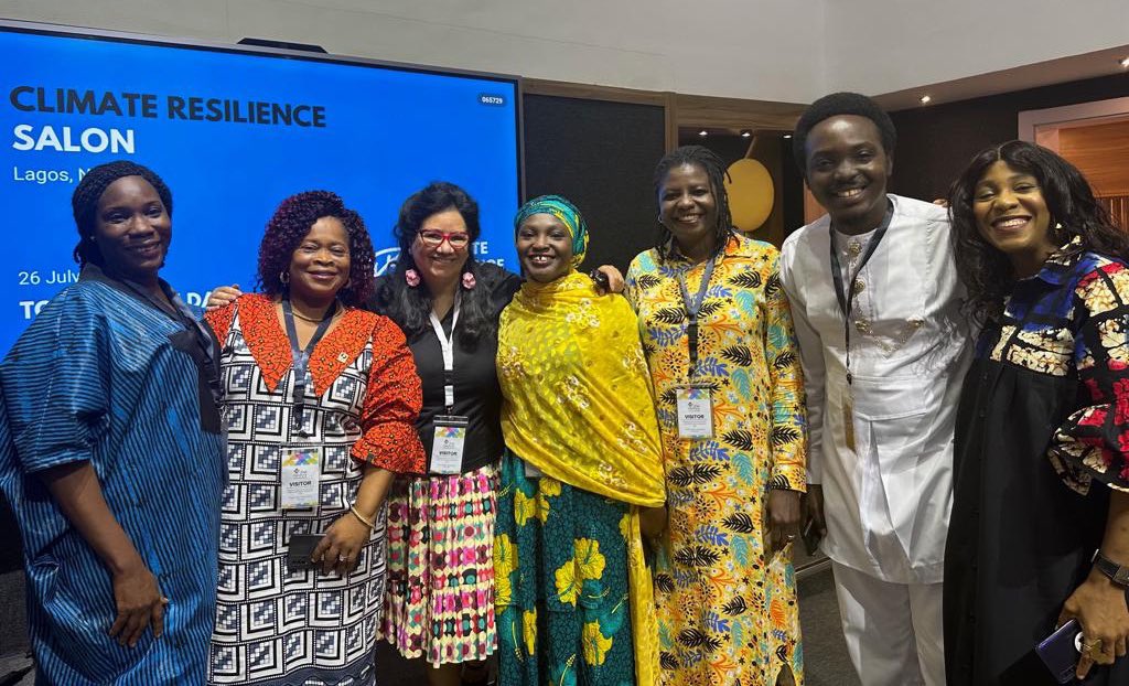 Climate change is a threat that sees no borders!
 
Proud to support the first Nigerian <a href="/ClimateSalons/">Climate Resilience Salons</a> that brought together women-led organizations, climate-tech entrepreneurs &amp; representatives from government who are leading efforts to combat #climatechange in their communities.