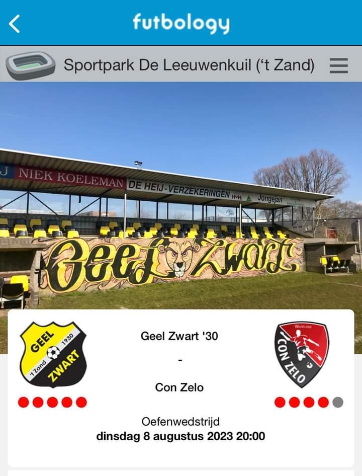 VvZelo's tweet photo. Het is zover, vandaag de eerste oefenwedstrijd! Geel Zwart - Con Zelo  om 20:00 in 't Zand!💪

De wedstrijden van Con Zelo staan ook geregistreerd in @FutbologyBENL, kom bij zoveel mogelijk wedstrijden kijken en dan ben jij misschien wel de nieuwe #1 supporter van onze club! https://t.co/LaJN1LP6Iu