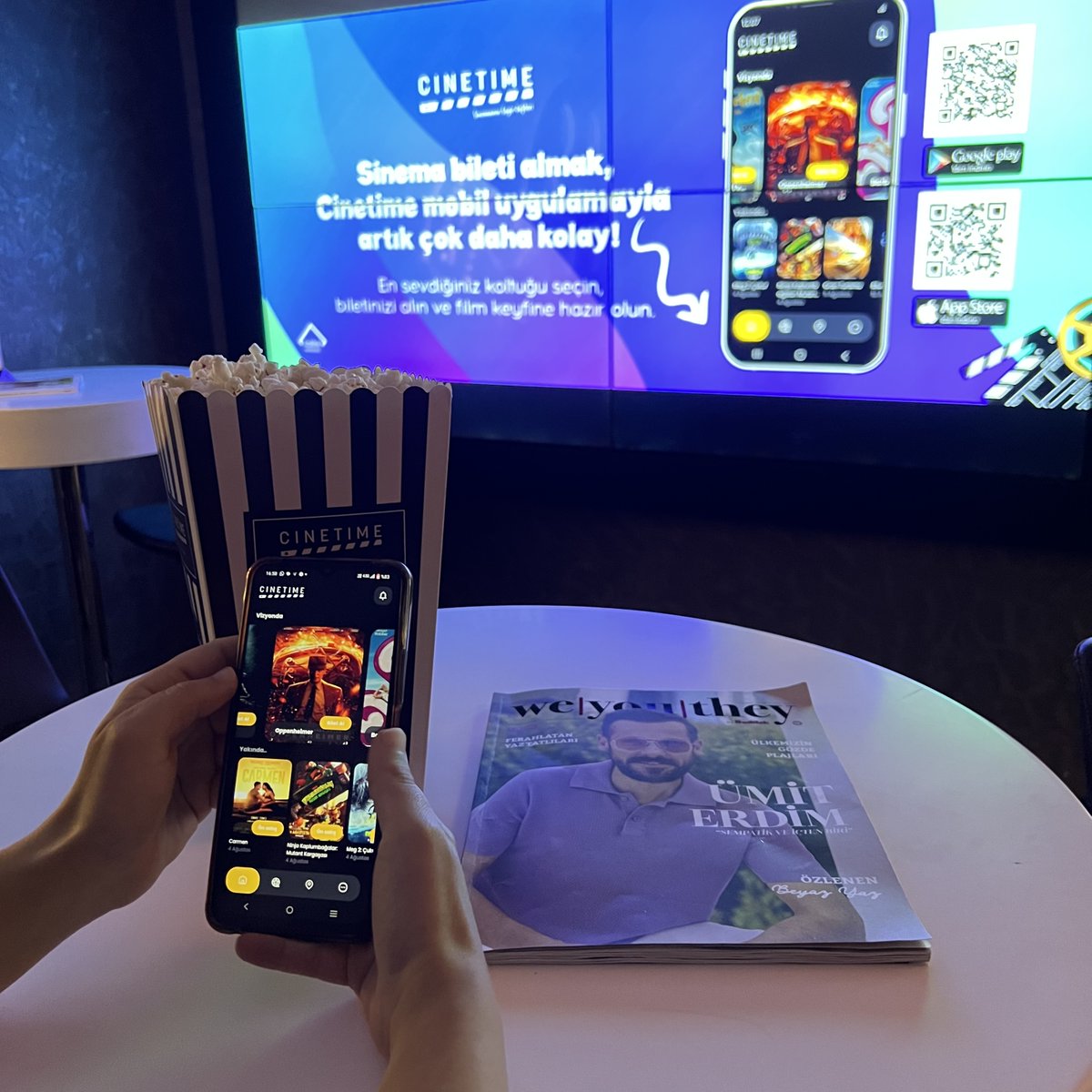 OzdKocaeliAvm's tweet image. Pazar gününün en güzel aktivitelerinden sinema keyfi için bilet almak Cinetime uygulaması ile artık çok daha kolay!🎬

#Özdilek #ÖzdilekKocaeli #Cinetime #SinemanınSeyirDefteri #Eğlence #Yaşam #Sinema