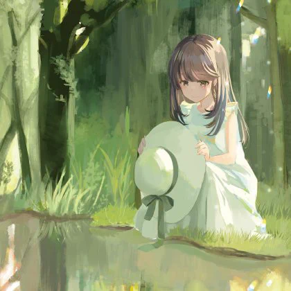 【コミケ102】 日曜西め62a「たんぽぽ屋」 新刊は宝石の中に見えた景色を旅するイラスト集です。よろしくお願いします。