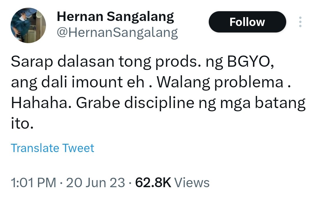 BGYOnification tweet picture