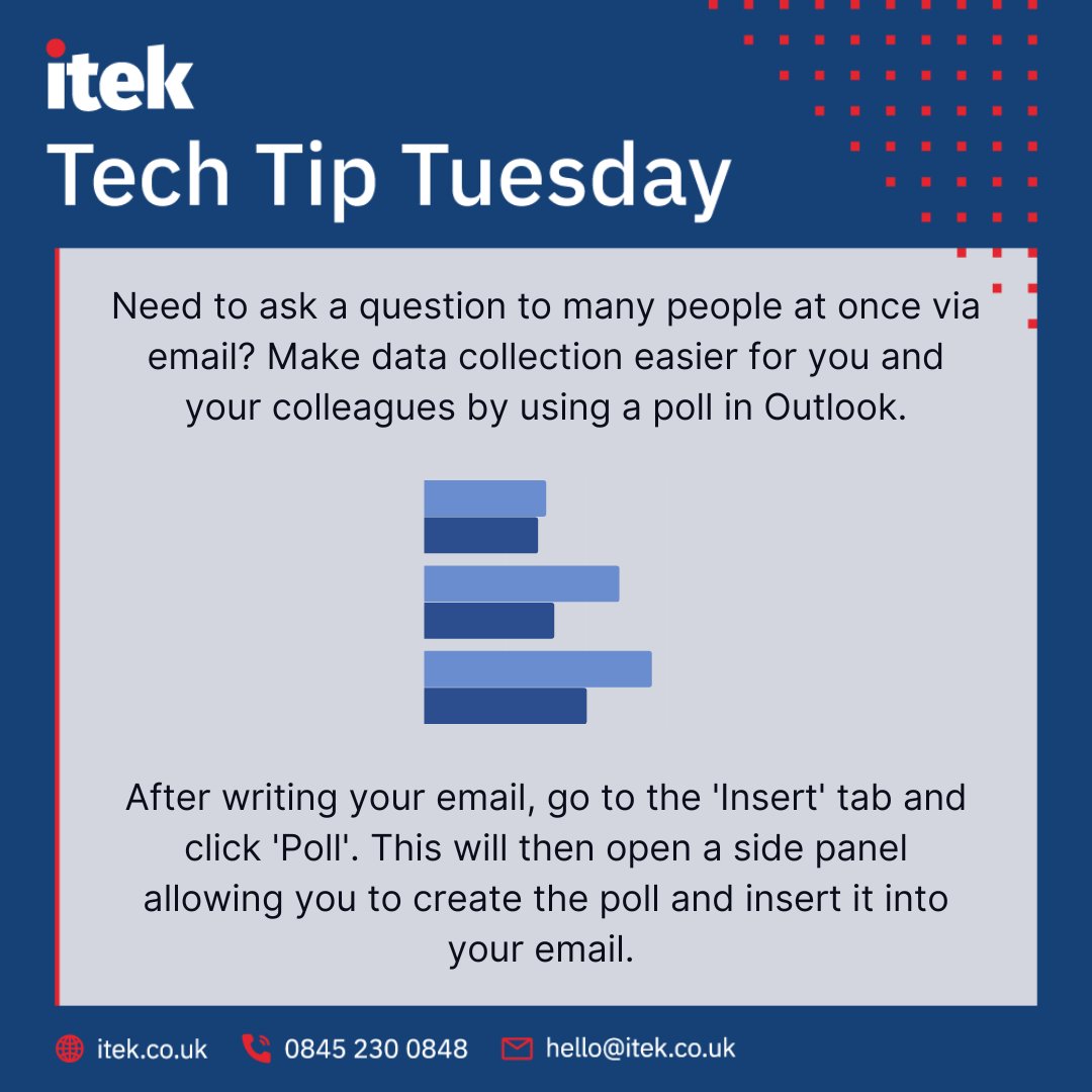 Itek Systems Management tweet media