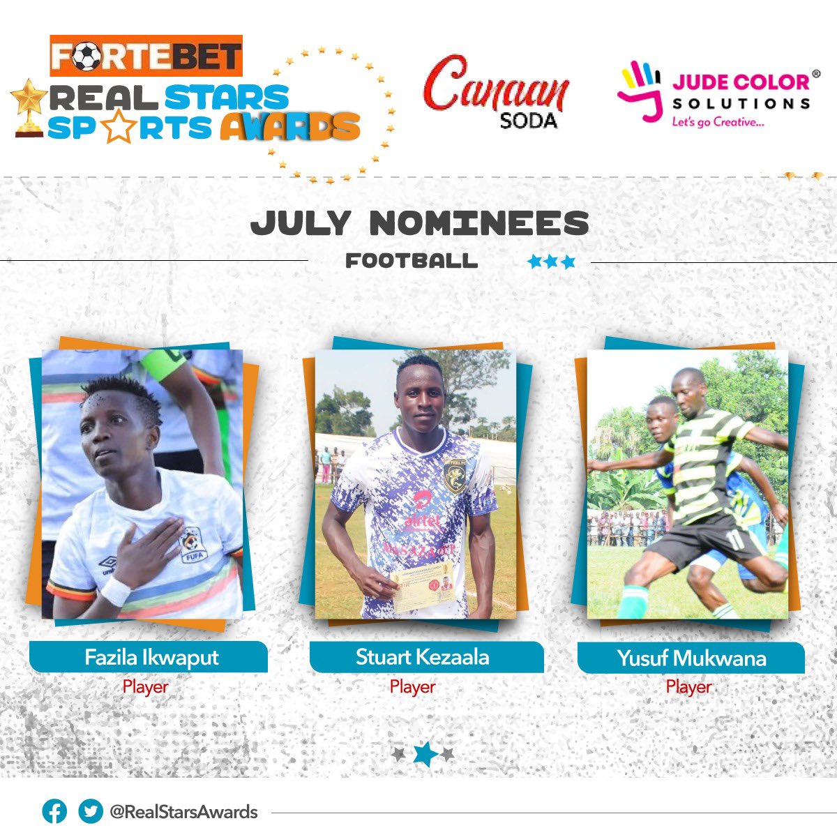 AwardsReal's tweet photo. Best of July 2023 | Football | Winner
๐
๐๐ณ๐ข๐ฅ๐ ๐๐ค๐ฐ๐๐ฉ๐ฎ๐ญ
@FazilaIkwaput - @CrestedCranes
#AwardsReal @ForteBet_Uganda | @jude_color | @NCSUganda1 | @OfficialFUFA | @Official_UOC https://t.co/PhF7yBDJCe