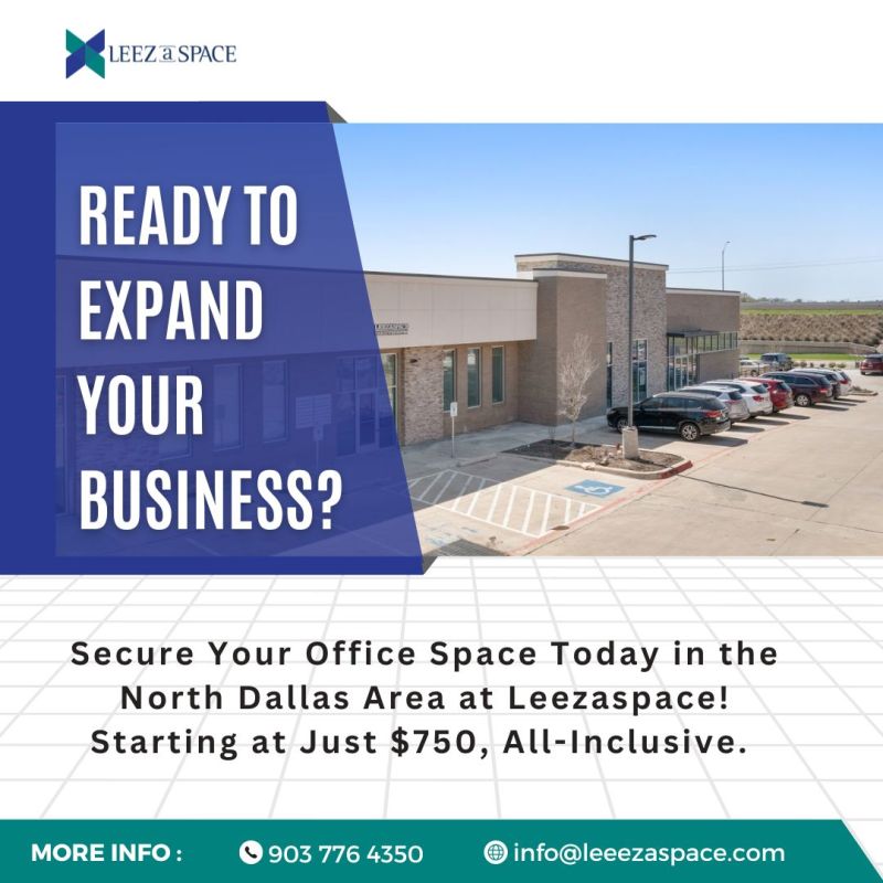 🏢 Discover the best co-working spaces in North Dallas with Leezaspace (leezaspace.com). Our Class A - Executive suites are designed to meet all your business needs. No contracts, no hidden fees – just a seamless co-working experience. Join us today  #ExecutiveSuites