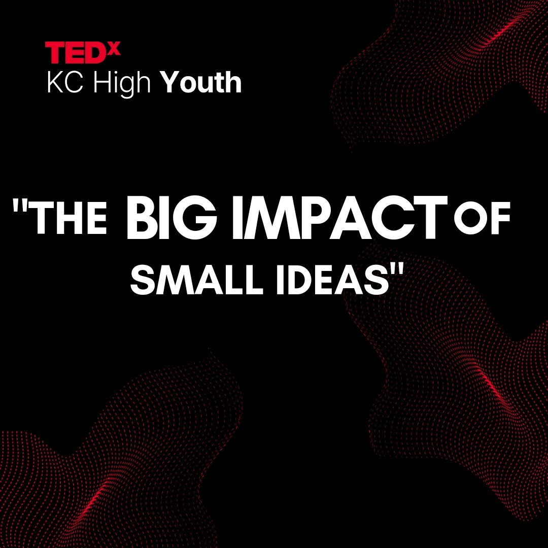 Prepare to be inspired at TEDx KC High Youth as we explore the magic within 'The big impact of small ideas.'  Get ready to uncover the incredible power that tiny sparks of innovation can unleash! 

#kchigh
#tedx
#tedxyouth
#impact
#ideas
#bigimpact
#tedxyouth
#ibdp