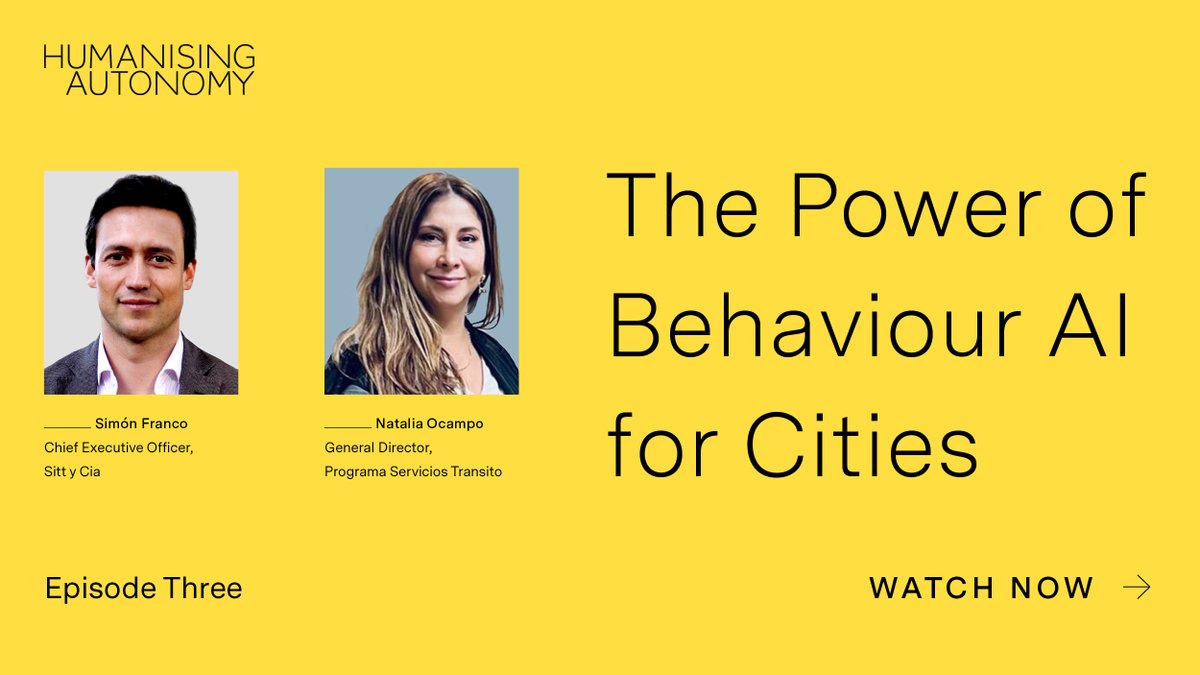 Humanising Autonomy tweet media