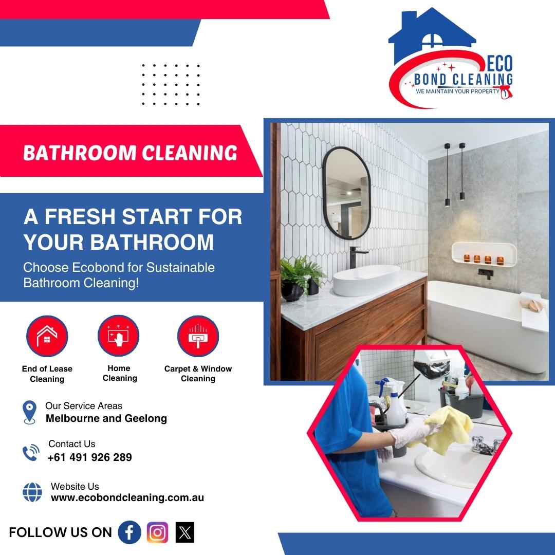 _Eco_cleaning's tweet photo. Our services not only guarantee a sanitized and refreshed bathroom but also align with your eco-conscious values.
#EcoBondCleaning #ProfessionalCleaners #BondCleaningServices #MelbourneCleaners #GeelongCleaners #MoveOutCleaning #RentalPropertyCleaning #ThoroughCleaning https://t.co/xyQikPFlkM