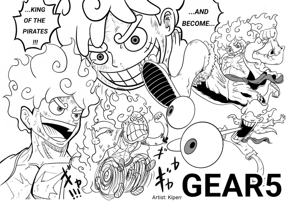 Kiperr5's tweet photo. #ルフィ #ギア5
#ONEPIECE #gear5 https://t.co/e4QGUE5mek