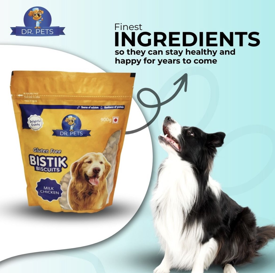Treat your dog with love,
Treat them with Dr.pets treats
 #dogs #doggo #love #dog #Drpets #dogfood #diet #pets #doglover #animallover #happydog #healthydog #instadogs #petcare #instadogs