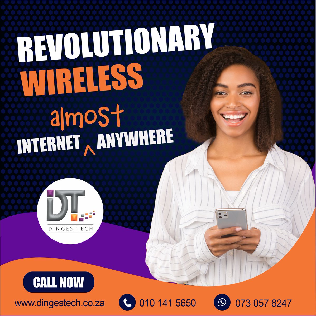 DingesTech's tweet photo. Internet almost anywhere. Your journey starts here!🌐
No more hunting for Wi-Fi hotspots or settling for sluggish connections. Say goodbye to connectivity limitations and embark on a seamless journey to "Internet almost anywhere!"
Web: https://t.co/9NipiqD00t
#DingesTech #wifi https://t.co/uah9DbiU5w