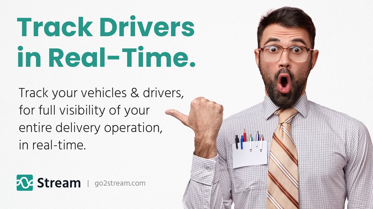 go2_stream's tweet photo. 🌍 Driver &amp; Vehicle Tracking for Deliveries

✅ Day of Delivery Visual Overview
✅ Various tracking formats
✅ View drivers/vehicles on a map
✅ Hover for run info
✅ Proactively engage customers
✅ Live status updates

And so much more, with Stream. 

https://t.co/QzGCbEcixH https://t.co/JKcNu6EUnW
