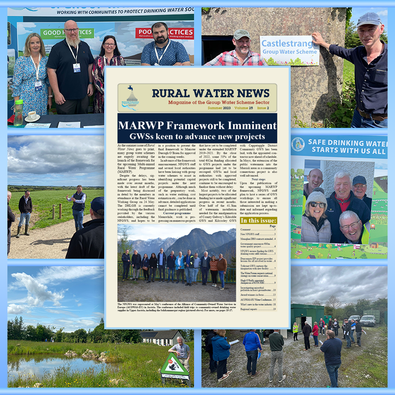 In the new edition of Rural Water News: 
📌 Multi-annual Rural Water Programme
📌 ACOWAS-EU Water Conference
📌€60m Water EIP
📌Drinking water refill stations

Read it all here: nfgws.ie/rural-water-ne…