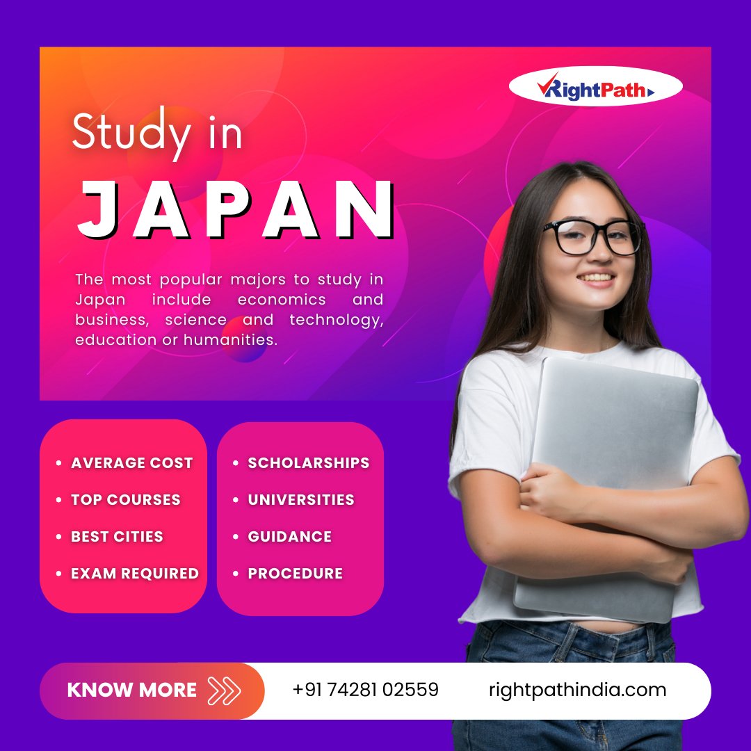 Grab a chance to study in JAPAN 🇯🇵

🎓 We will help you to accomplish your goal.

✈️ Plan your new journey of Higher Education with us.

For Details:
📞+91  74281 02559
🌐 rightpathindia.com
📧 rightpath.delhi@gmail.com
.
.
.
#studyabroad2023-24
#studyinjapan🇯🇵
#applynow
