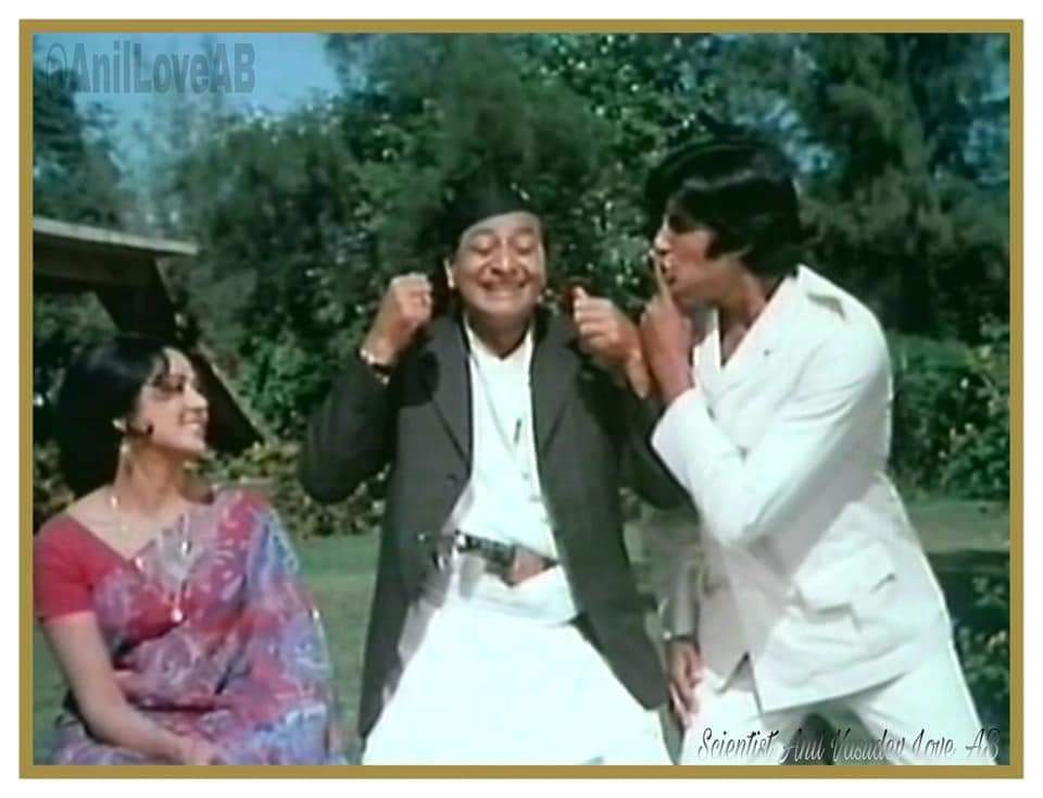 DrAnilLoveAB's tweet photo. Congratulations on completion of🎉
#49YearsOfKasauti '9 August 1974' My Dear Guruji @SrBachchan Sirji &
@dreamgirlhema ji #PranSahab ji
#SulochanaLatkar ji #RameshDeo ji
& Team Directed & Producedby #AravindSen ji Written by #SatishBhatnagar ji & #SuhridKarji
Music by #Kalyanji-#Anandji