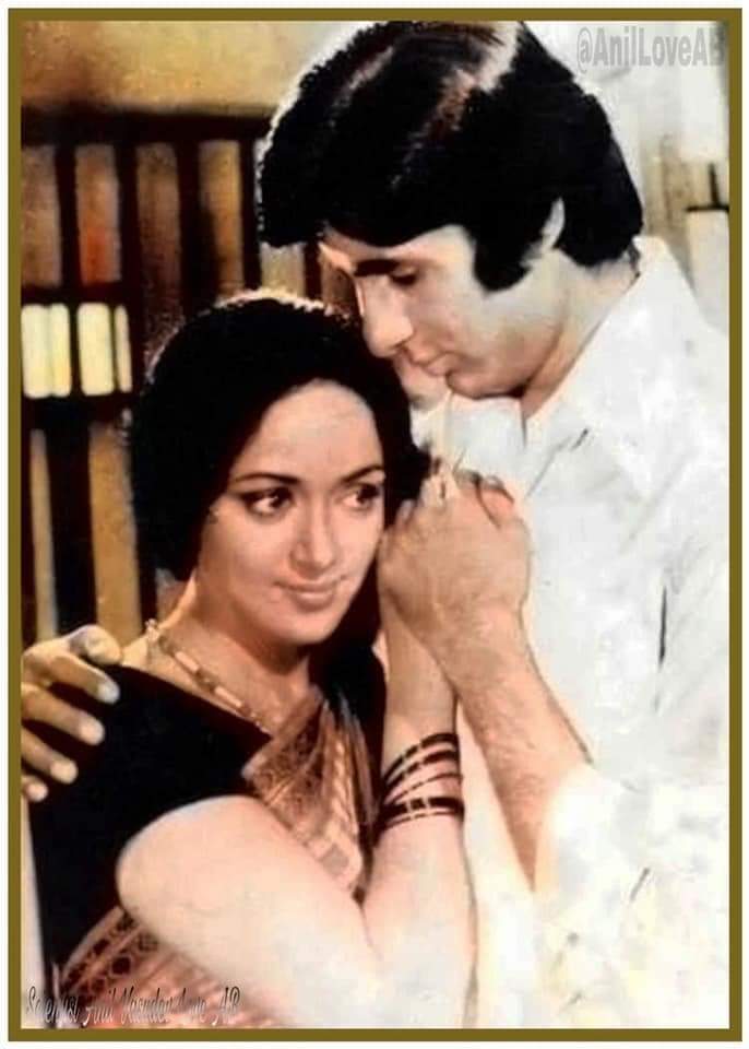 DrAnilLoveAB's tweet photo. Congratulations on completion of🎉
#49YearsOfKasauti '9 August 1974' My Dear Guruji @SrBachchan Sirji &
@dreamgirlhema ji #PranSahab ji
#SulochanaLatkar ji #RameshDeo ji
& Team Directed & Producedby #AravindSen ji Written by #SatishBhatnagar ji & #SuhridKarji
Music by #Kalyanji-#Anandji